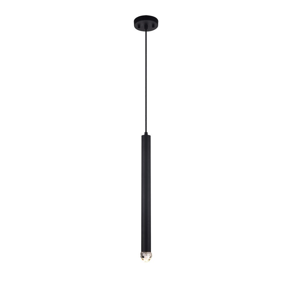 Suspension Simple Reign - Noir mat by Matteo Lighting | Luminaires & cie