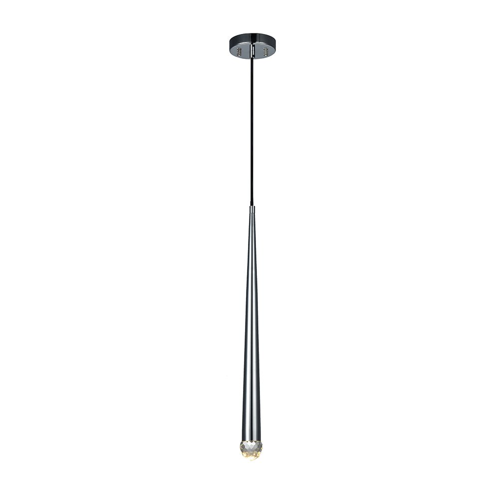 Suspension Simple Renaie - Chrome by Matteo Lighting | Luminaires & cie
