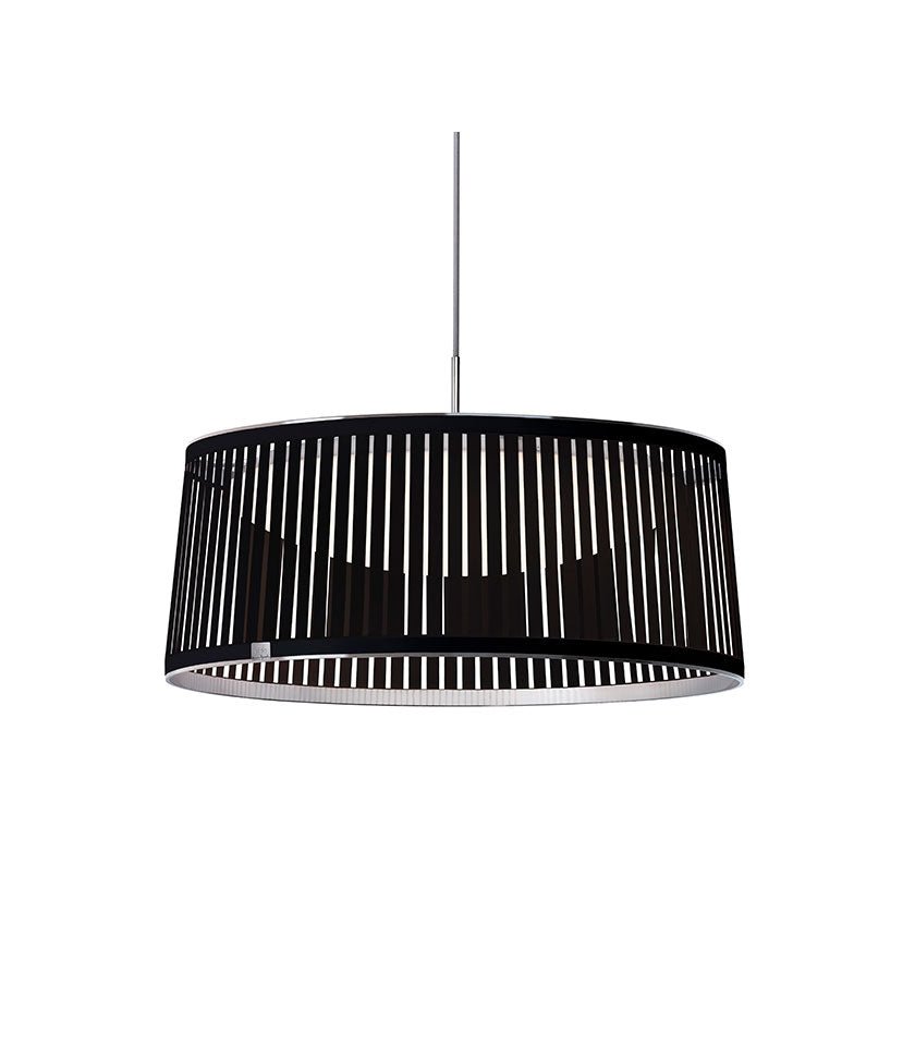 Suspension Solis Drum - Noir 24 pouces by Pablo Designs | Luminaires & cie