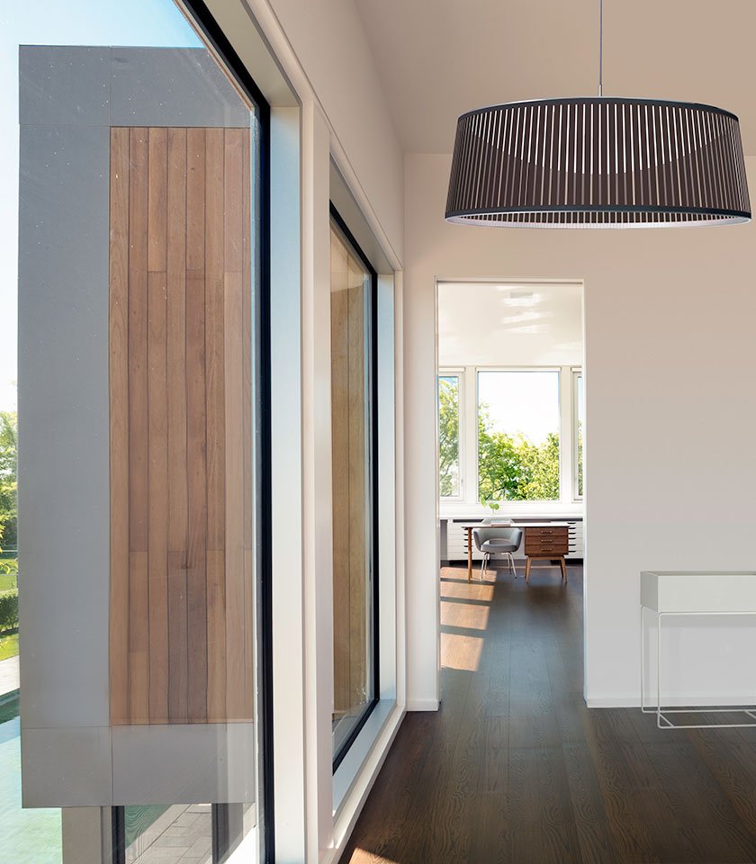 Suspension Solis Drum - Noir 24 pouces by Pablo Designs | Luminaires & cie