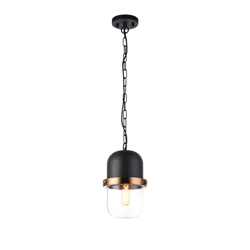 Suspension Tillie - Noir mat 13" Claire by Matteo Lighting | Luminaires & cie