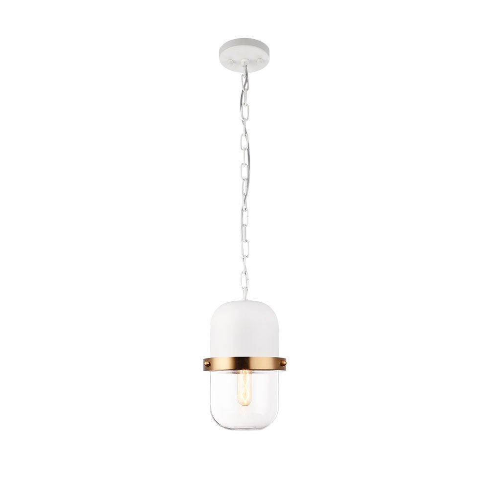 Suspension Tillie - Blanc 13" Claire by Matteo Lighting | Luminaires & cie