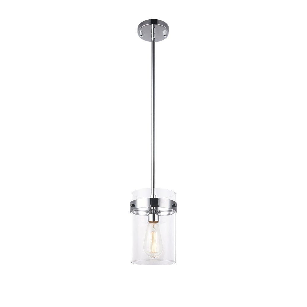 Suspension Zale - Chrome 10" by Matteo Lighting | Luminaires & cie