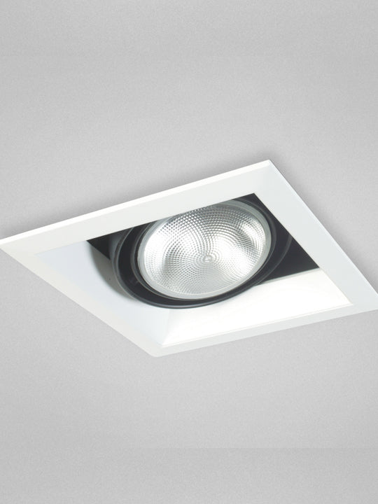 Techno Encastré Multiple 1L PAR30 - Blanc + Noir by Eurofase | Luminaires & cie