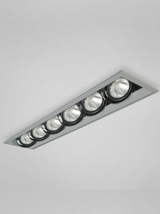 Techno Encastré Multiple 6L PAR20 - Noir + Noir by Eurofase | Luminaires & cie
