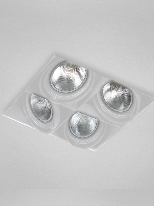 Techno Encastré Multiple Sans Cadre4L Carré PAR30 - Blanc by Eurofase | Luminaires & cie