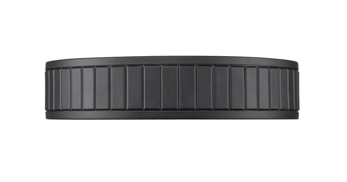 Plafonnier Madison Noir mat, 12 1/2" – vue 4