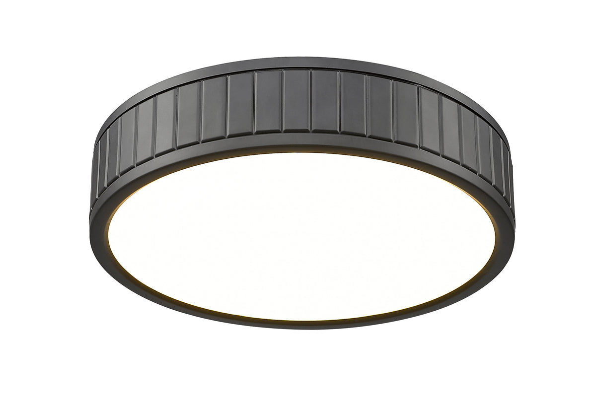 Plafonnier Madison Noir mat, 12 1/2" – vue 5