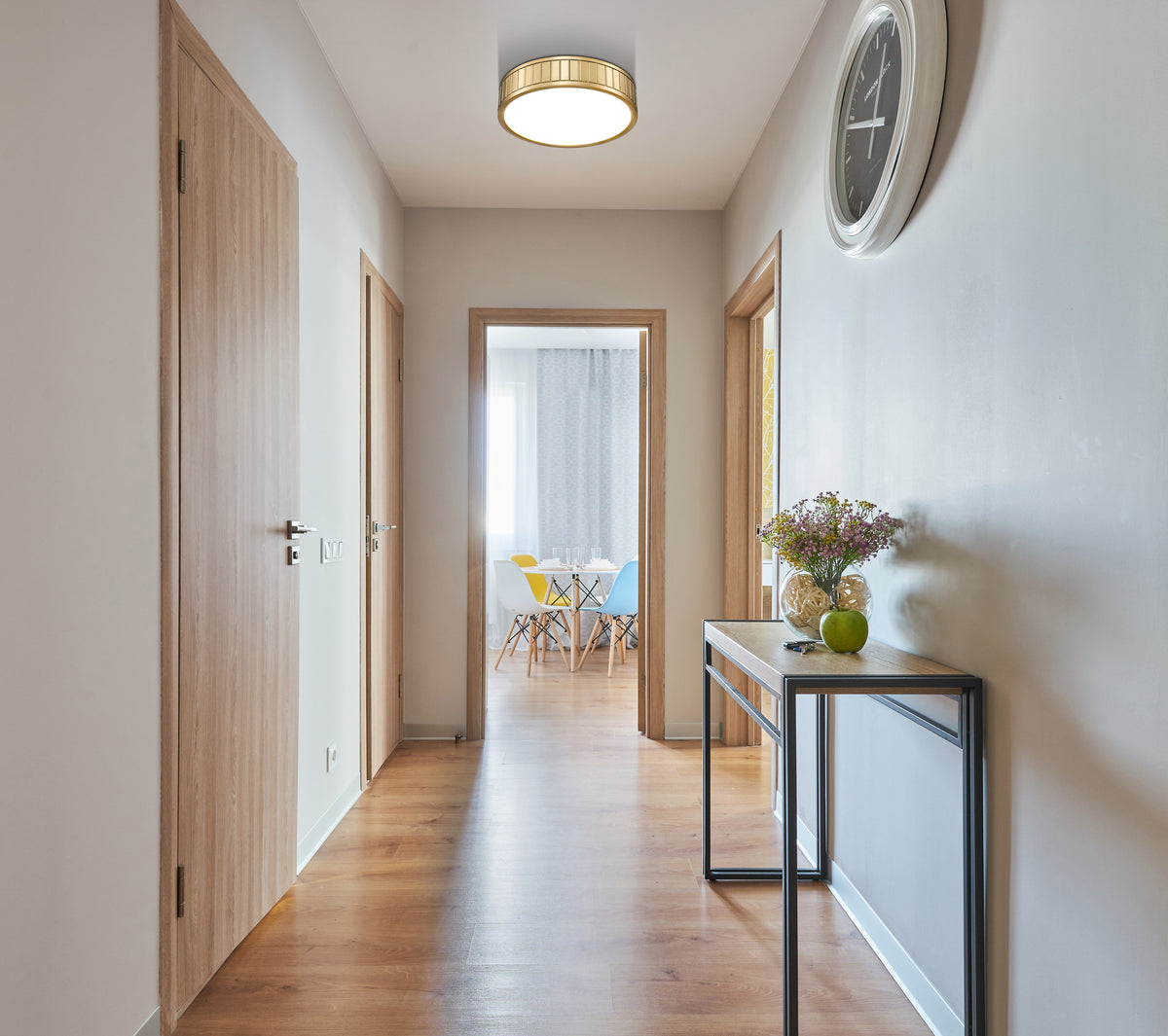 Plafonnier Madison Or moderne, 12 1/2" – vue 3