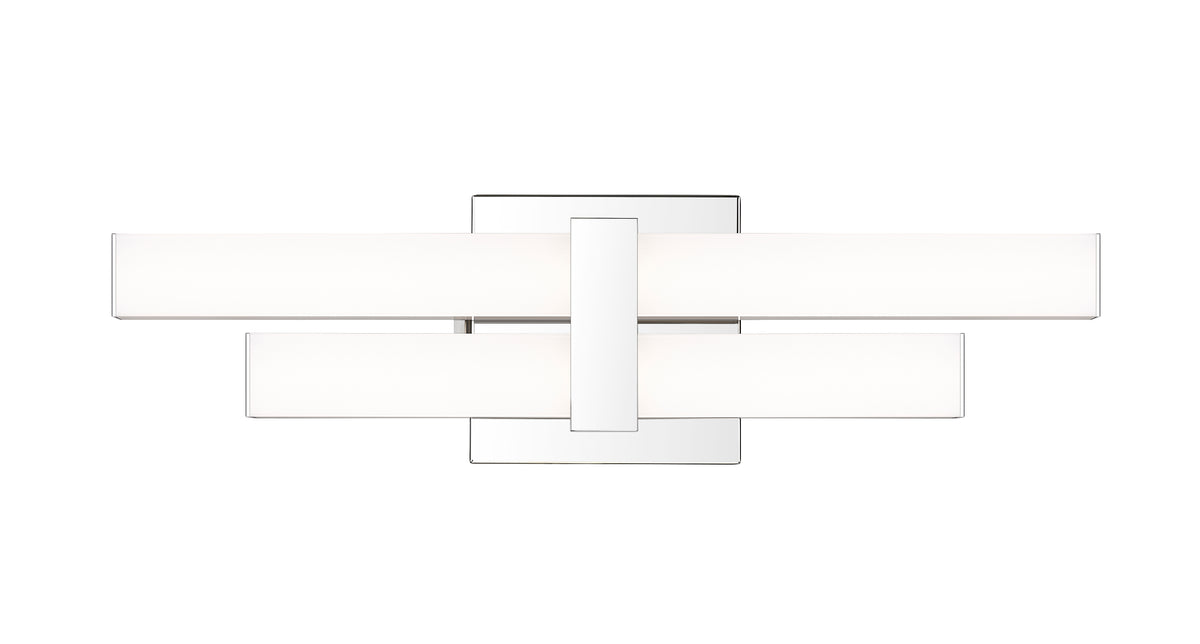 Barre d'éclairage de salle de bain Zane Chrome, 18" – vue 5