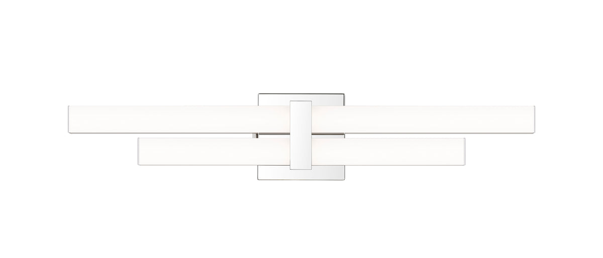 Barre d'éclairage de salle de bain Zane Chrome, 25" – vue 5