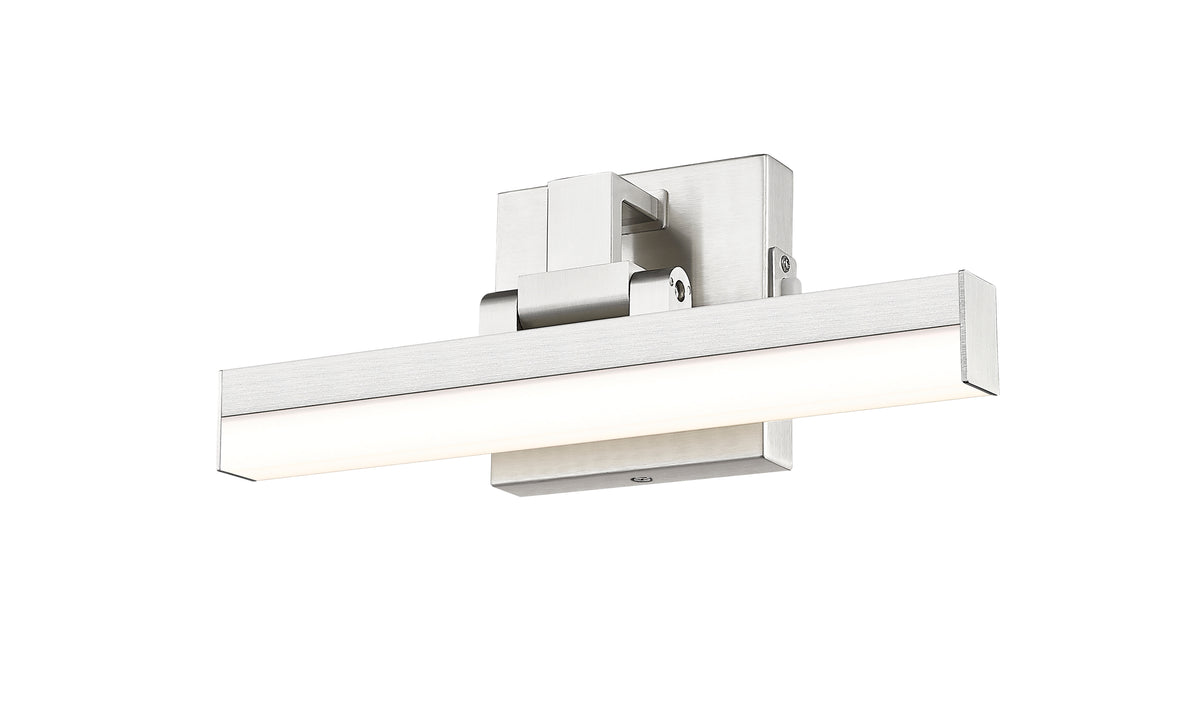 Barre d'éclairage de salle de bain Liam Nickel brossé, 13" – vue 4