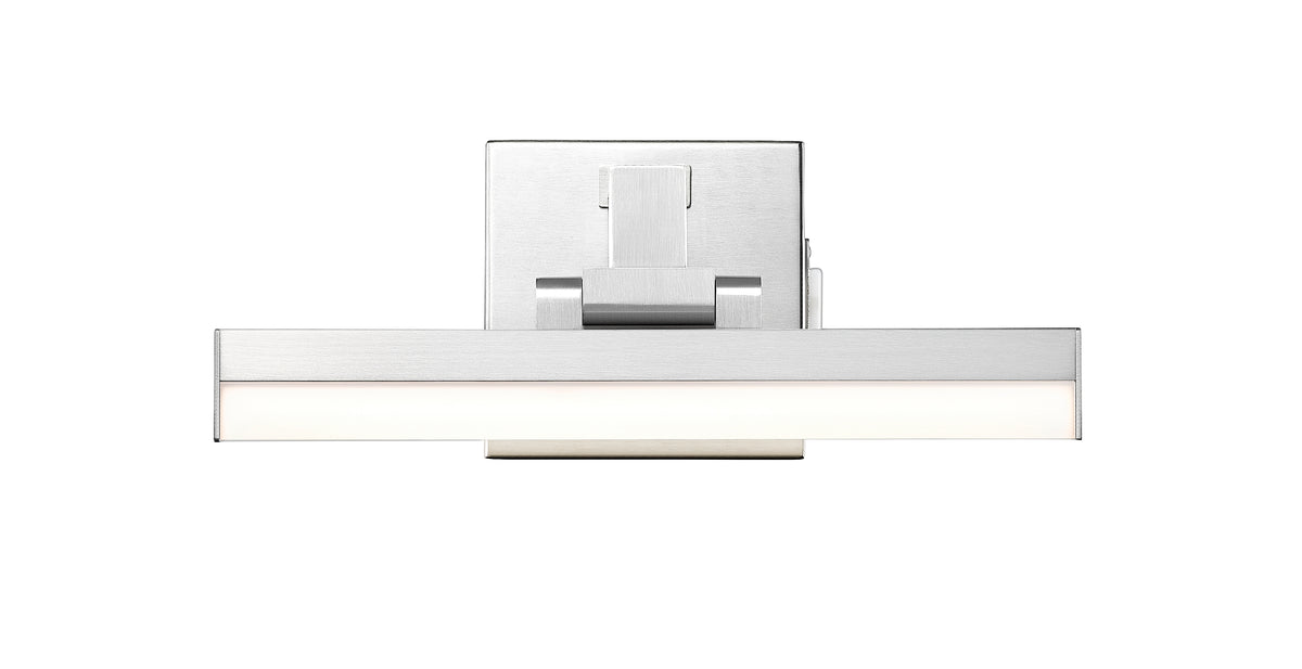 Barre d'éclairage de salle de bain Liam Nickel brossé, 13" – vue 5