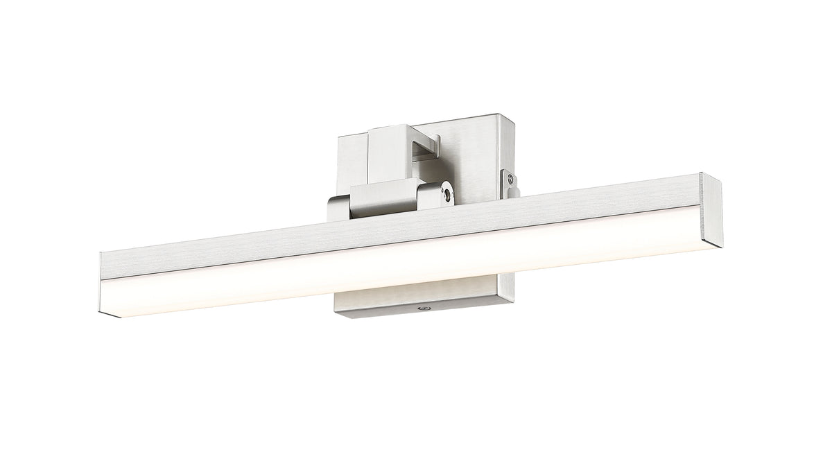 Barre d'éclairage de salle de bain Liam Nickel brossé, 18" – vue 4