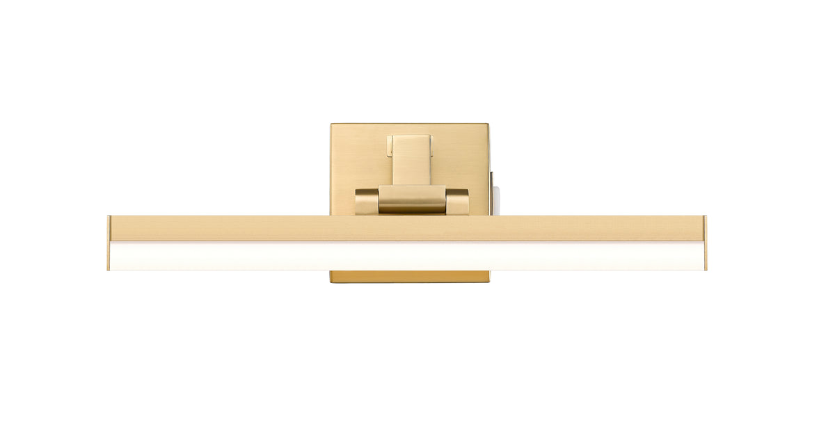 Barre d'éclairage de salle de bain Liam Or moderne, 18" – vue 5