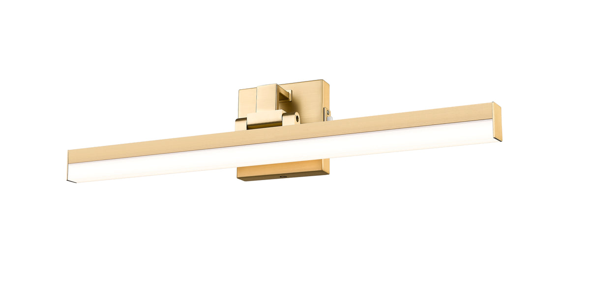 Barre d'éclairage de salle de bain Liam Or moderne, 25" – vue 4