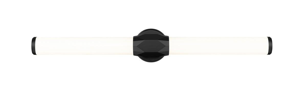 Barre d'éclairage de salle de bain Cooper Noir mat, 32" – vue 5