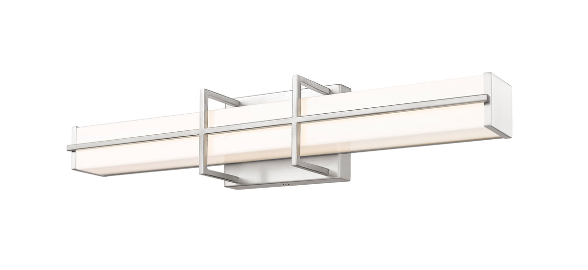 Barre d'éclairage de salle de bain Harrison Nickel brossé, 25" – vue 4