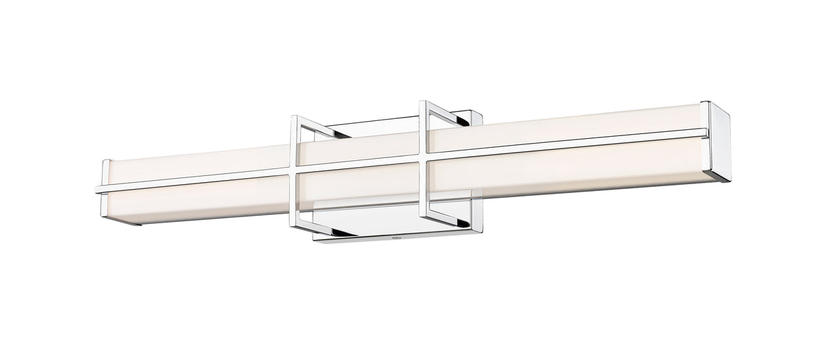 Barre d'éclairage de salle de bain Harrison Chrome, 25" – vue 4