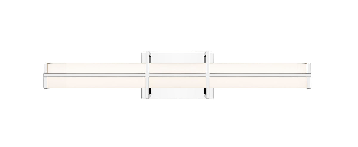 Barre d'éclairage de salle de bain Harrison Chrome, 25" – vue 5