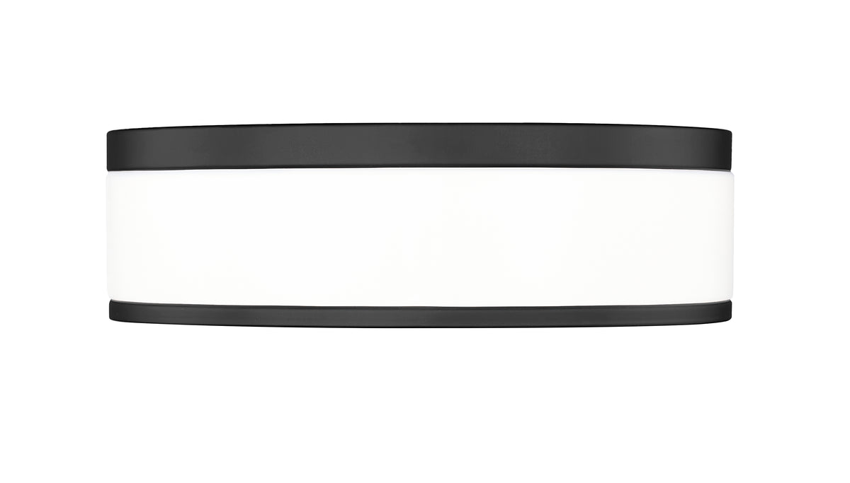 Plafonnier Ballord Noir mat, 12" – vue 4