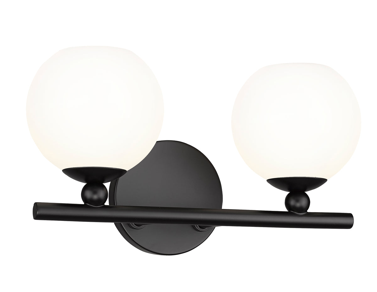 Luminaire de vanité Neoma Noir mat, 13 1/2" – vue 4