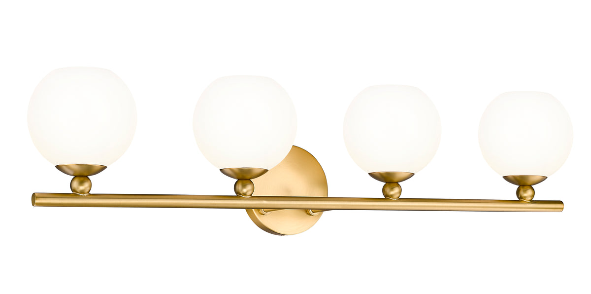 Luminaire de vanité Neoma Or moderne, 30" – vue 4