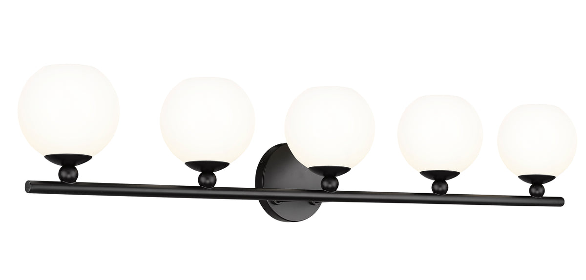 Luminaire de vanité Neoma Noir mat, 38 1/4" – vue 4