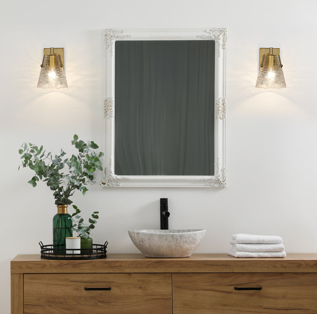 Applique murale Analia Or moderne – vue 2
