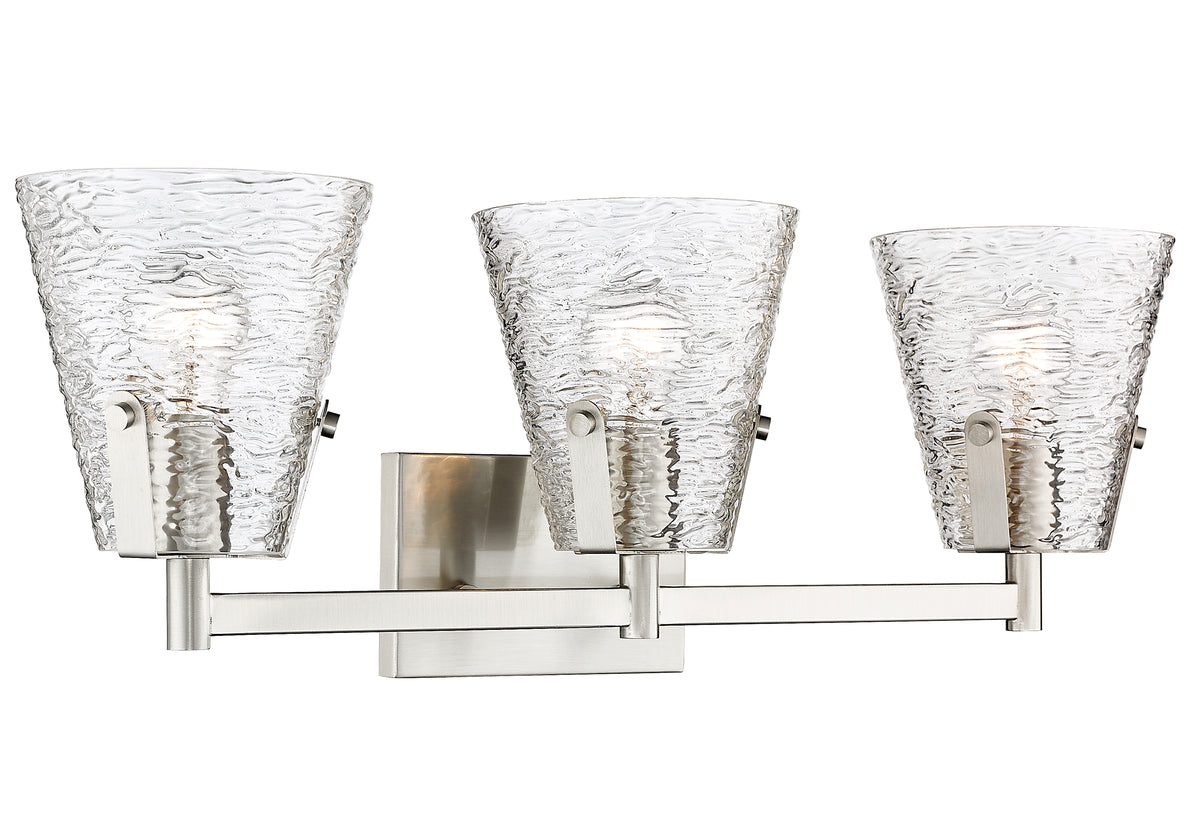 Luminaire de vanité Analia Nickel brossé, 26 1/4" – vue 5