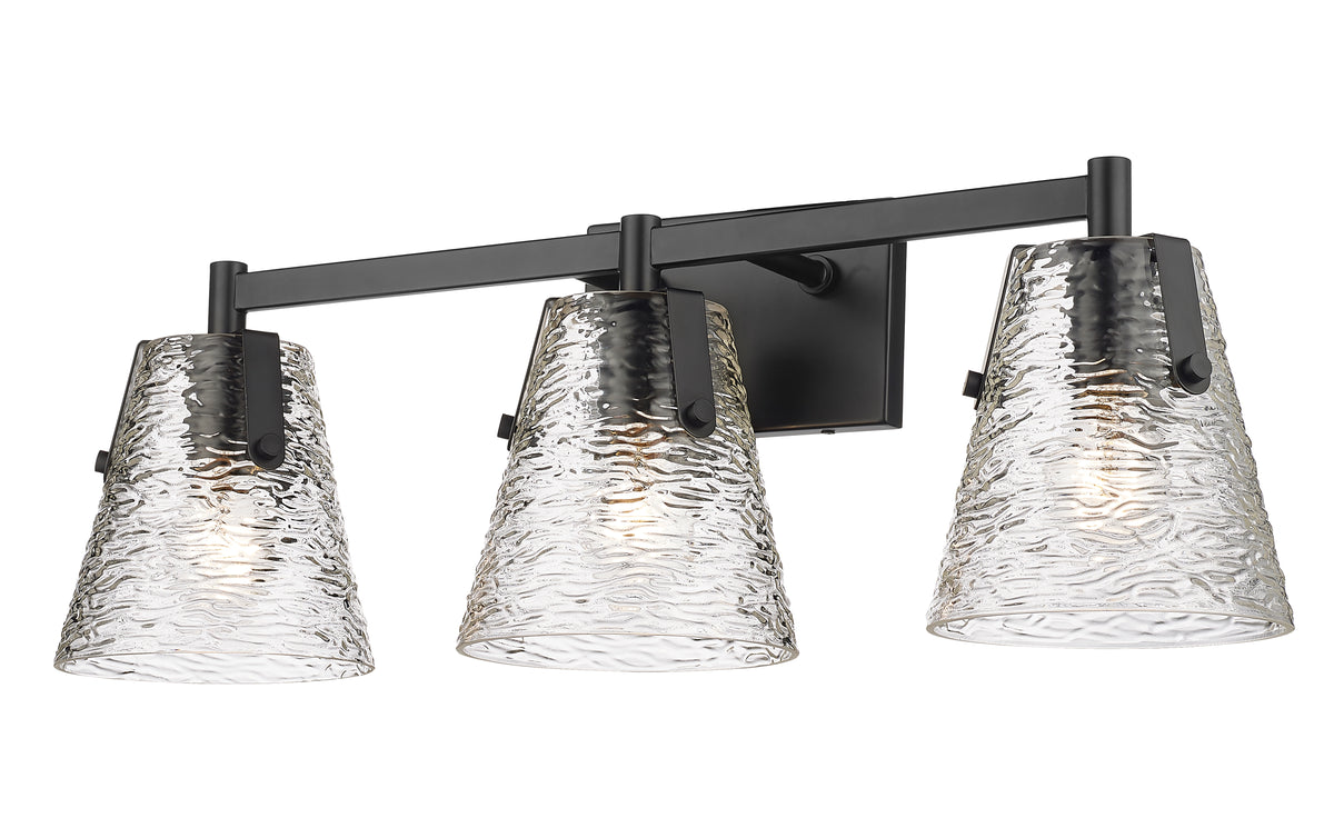 Luminaire de vanité Analia Noir mat, 26 1/4" – vue 4