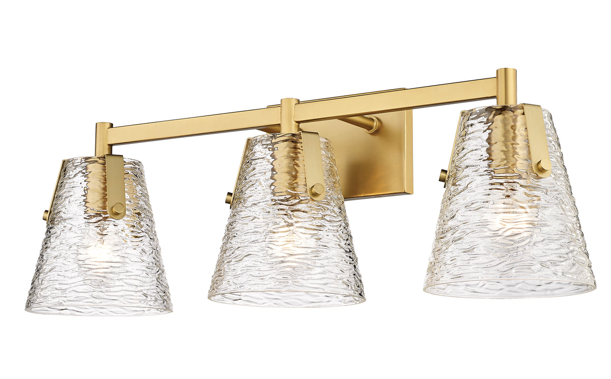 Luminaire de vanité Analia Or moderne, 26 1/4" – vue 4