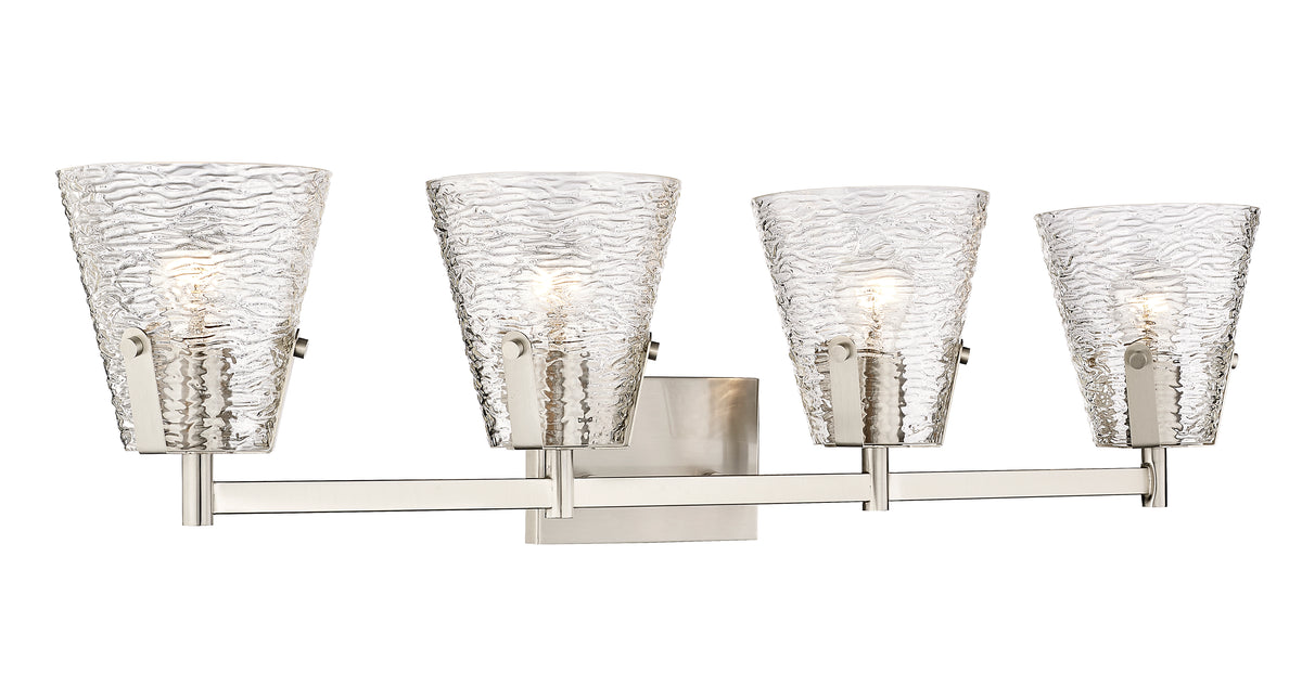 Luminaire de vanité Analia Nickel brossé, 36" – vue 5