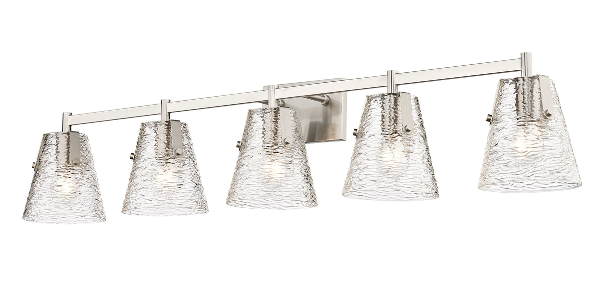Luminaire de vanité Analia Nickel brossé, 45 3/4" – vue 4