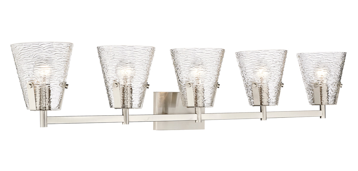 Luminaire de vanité Analia Nickel brossé, 45 3/4" – vue 5