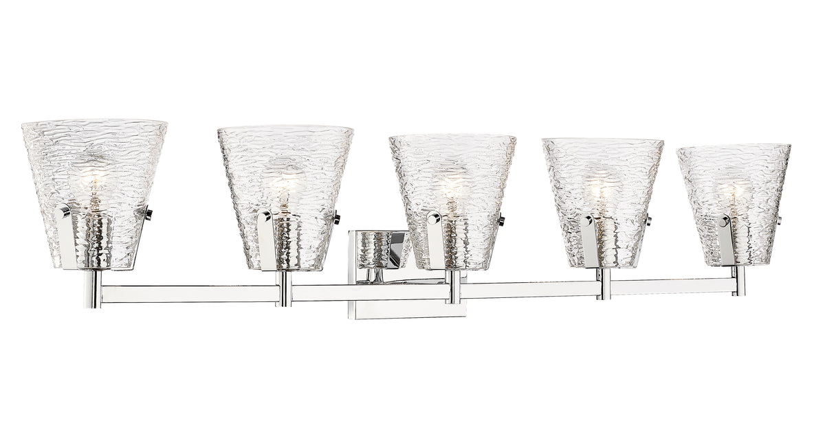 Luminaire de vanité Analia Chrome, 45 3/4" – vue 5