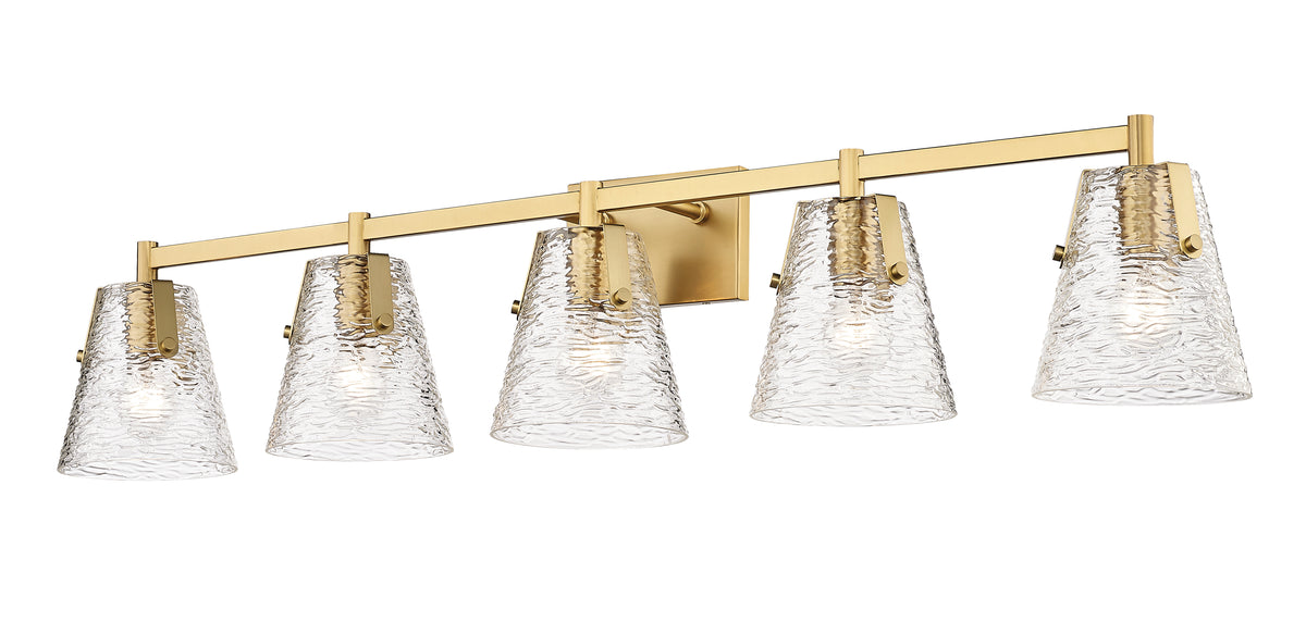 Luminaire de vanité Analia Or moderne, 45 3/4" – vue 4