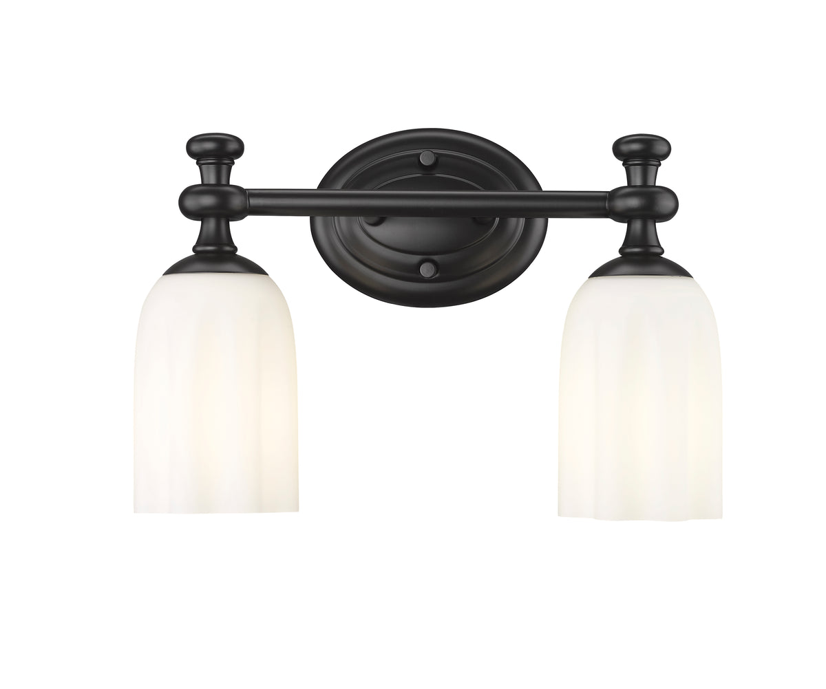 Luminaire de vanité Orion Noir mat, 13 3/4" – vue 5
