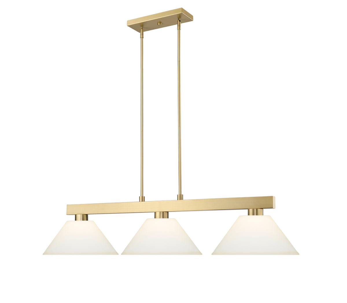 Suspension linéaire Cobalt Opale mate, 14 1/4" – vue 4