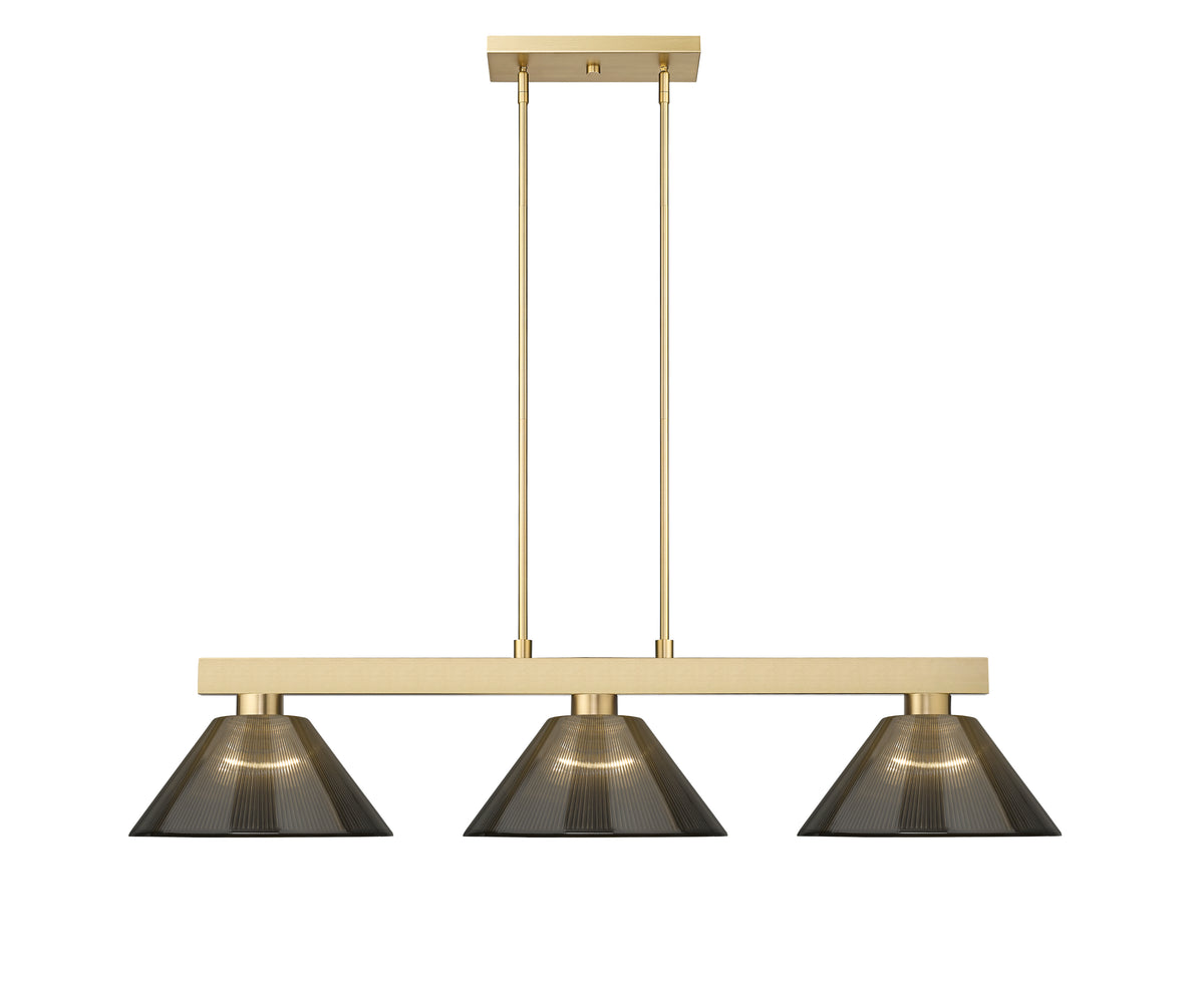 Suspension linéaire Cobalt Fumé, 14 1/4" – vue 3