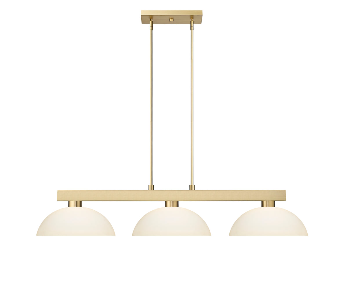 Suspension linéaire Cobalt Opale mate, 13 1/2" – vue 3