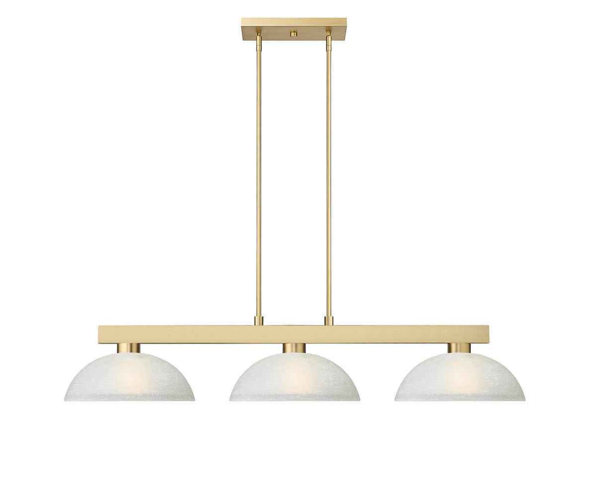 Suspension linéaire Cobalt Lin blanc, 13 1/2" – vue 3