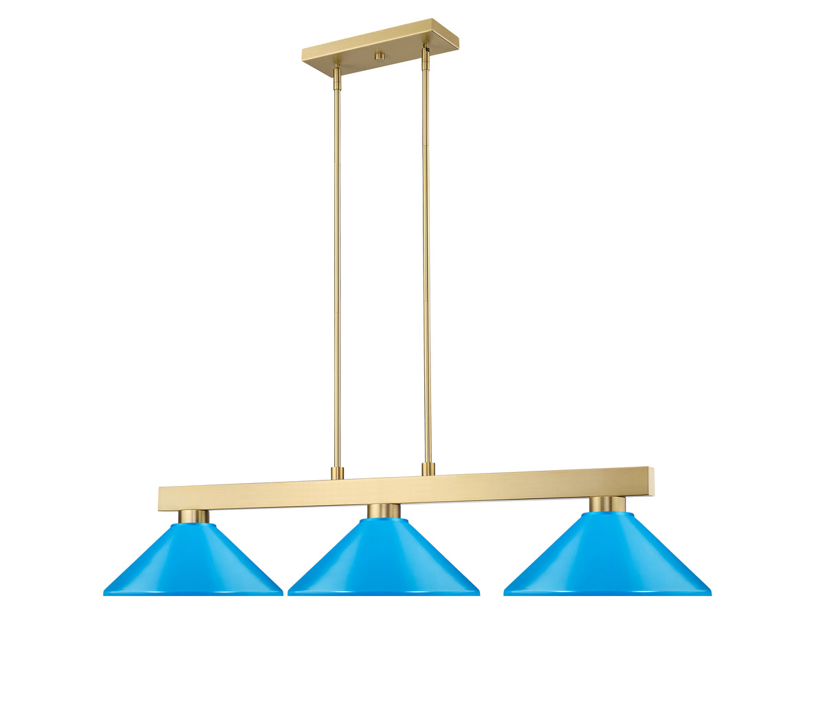 Suspension linéaire Cobalt Bleu électrique, 14 1/4" – vue 4