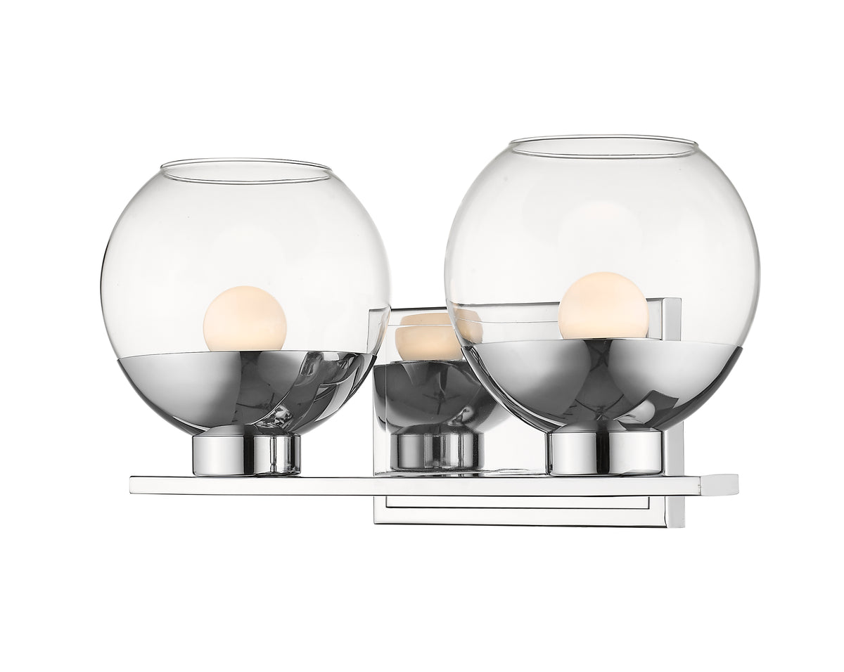 Luminaire de vanité Osono Chrome, 14 1/4" – vue 3