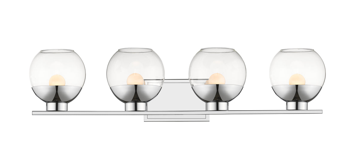 Luminaire de vanité Osono Chrome, 33.2" – vue 2