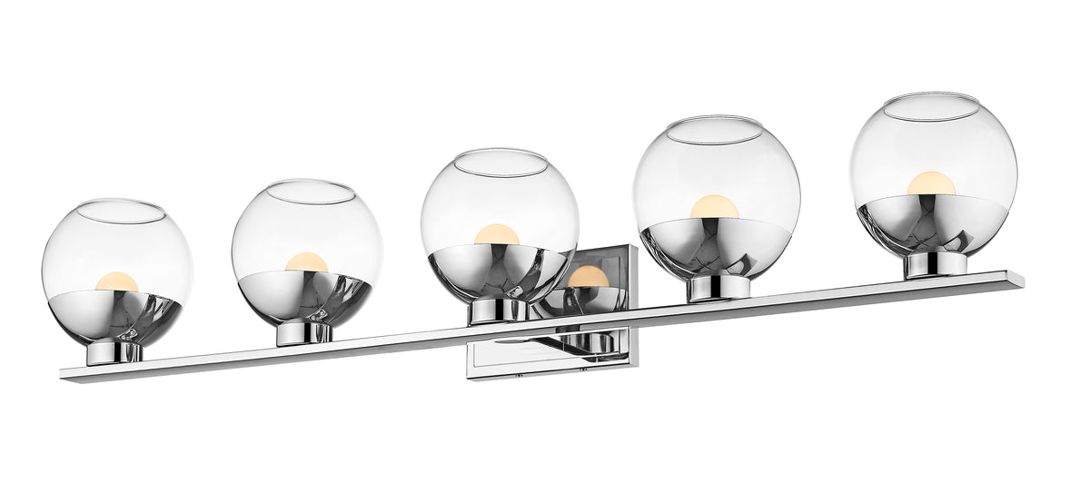 Luminaire de vanité Osono Chrome, 41.1" – vue 3