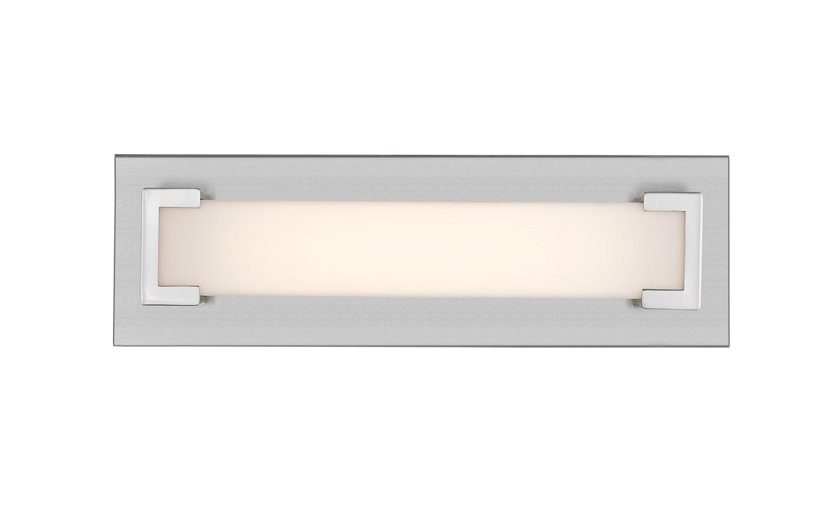 Barre d'éclairage de salle de bain Elara Nickel brossé – vue 2