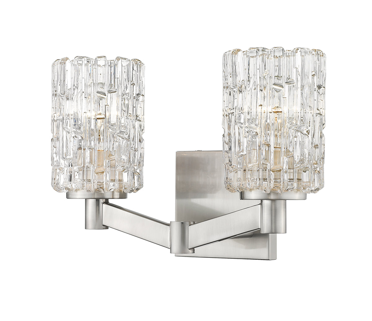 Luminaire de vanité Aubrey Nickel brossé, 13 1/2" – vue 5