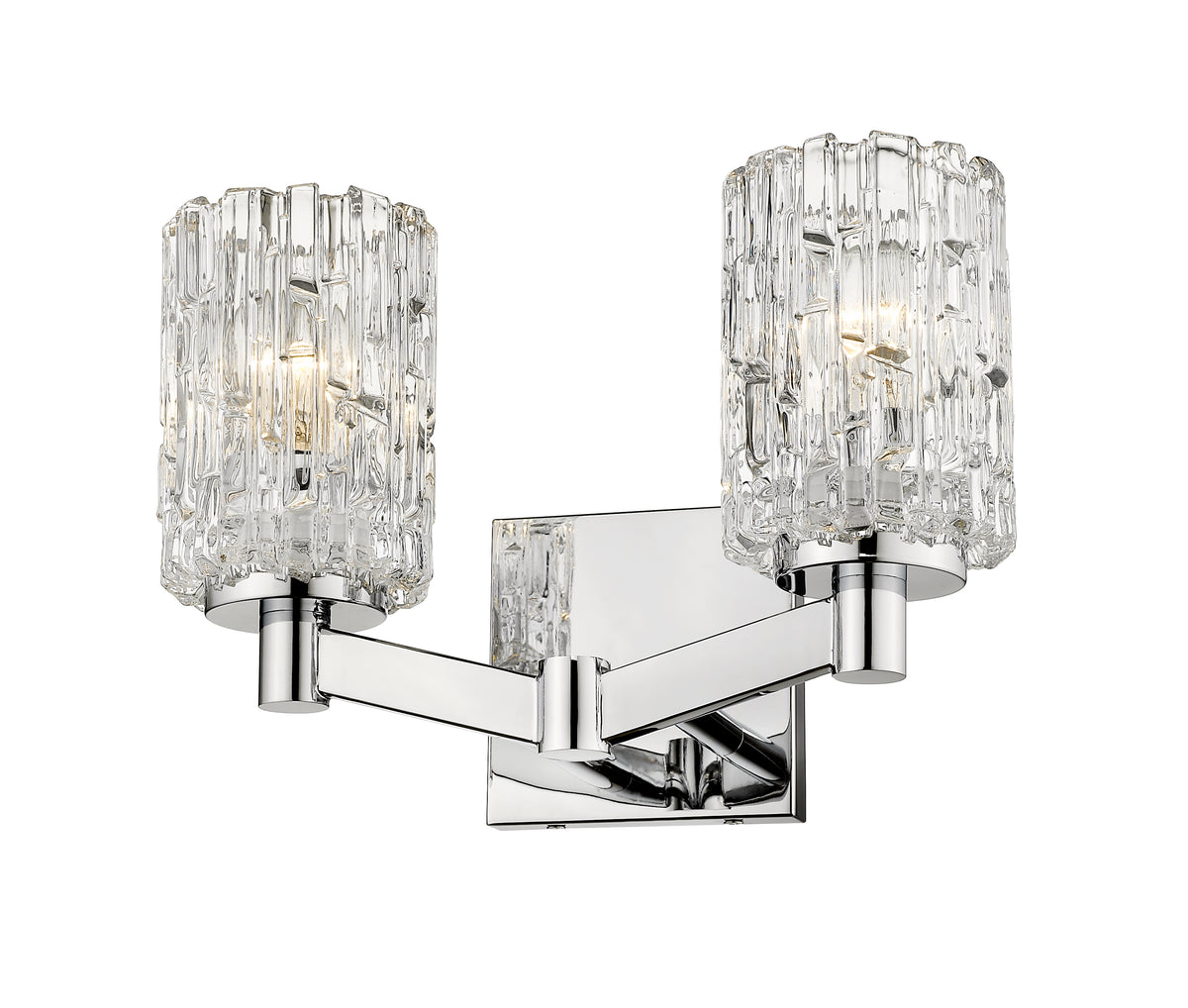 Luminaire de vanité Aubrey Chrome, 13 1/2" – vue 4