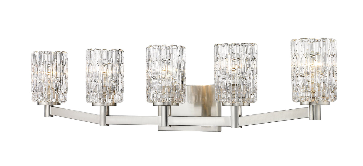 Luminaire de vanité Aubrey Nickel brossé, 40 3/4" – vue 5